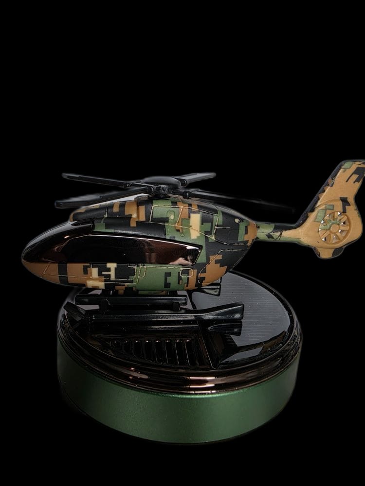 Solar Car Air Freshener Perfume Helicopter Decoration Rotating Aromatherapy Machine Solar Car Rotating Interior Decoration