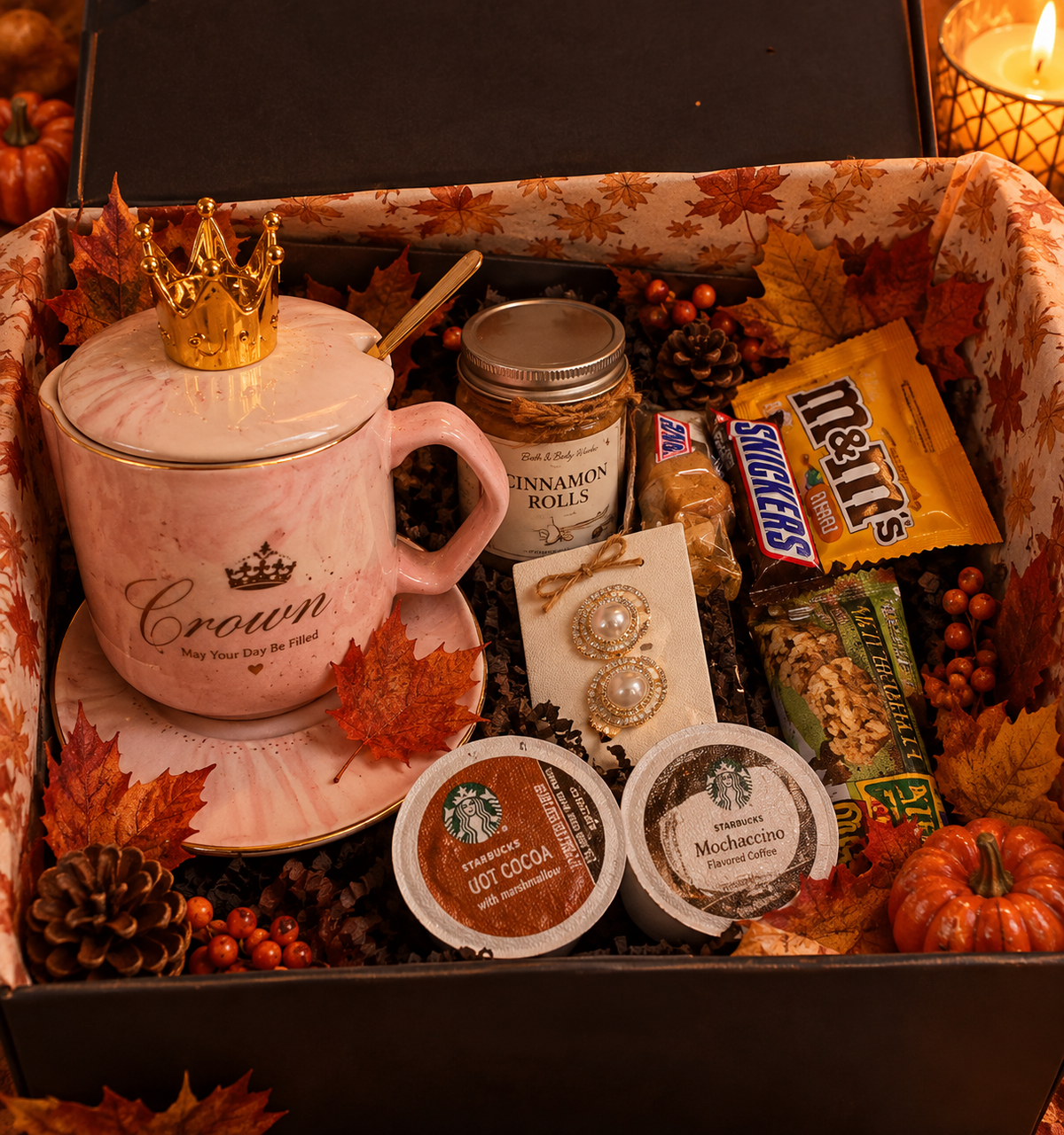Pink Princess Gift Box – Cozy Self-Care & Treats Gift Set