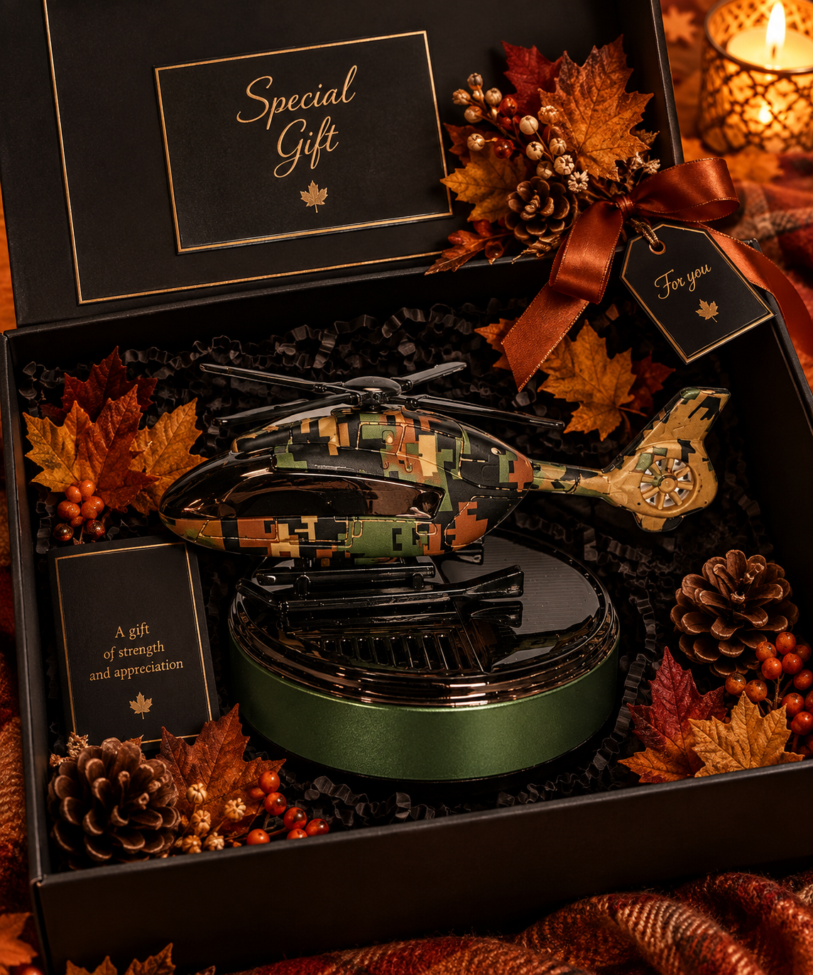 Solar Car Air Freshener Perfume Helicopter Decoration Rotating Aromatherapy Machine Solar Car Rotating Interior Decoration