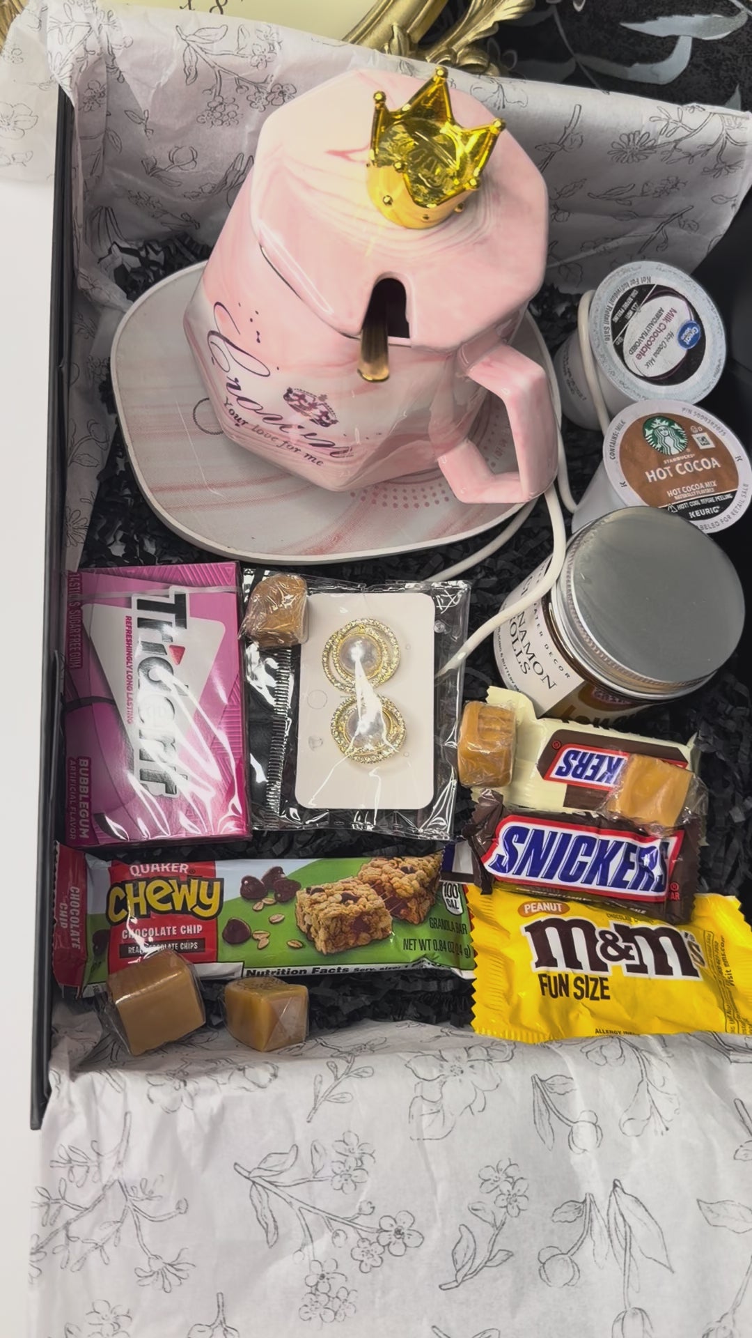 Pink Princess Gift Box – Cozy Self-Care & Treats Gift Set